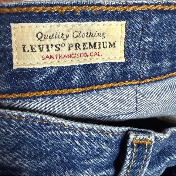 Levi's Premium 501 Blue Jeans size W27 L30 - Picture 7 of 13